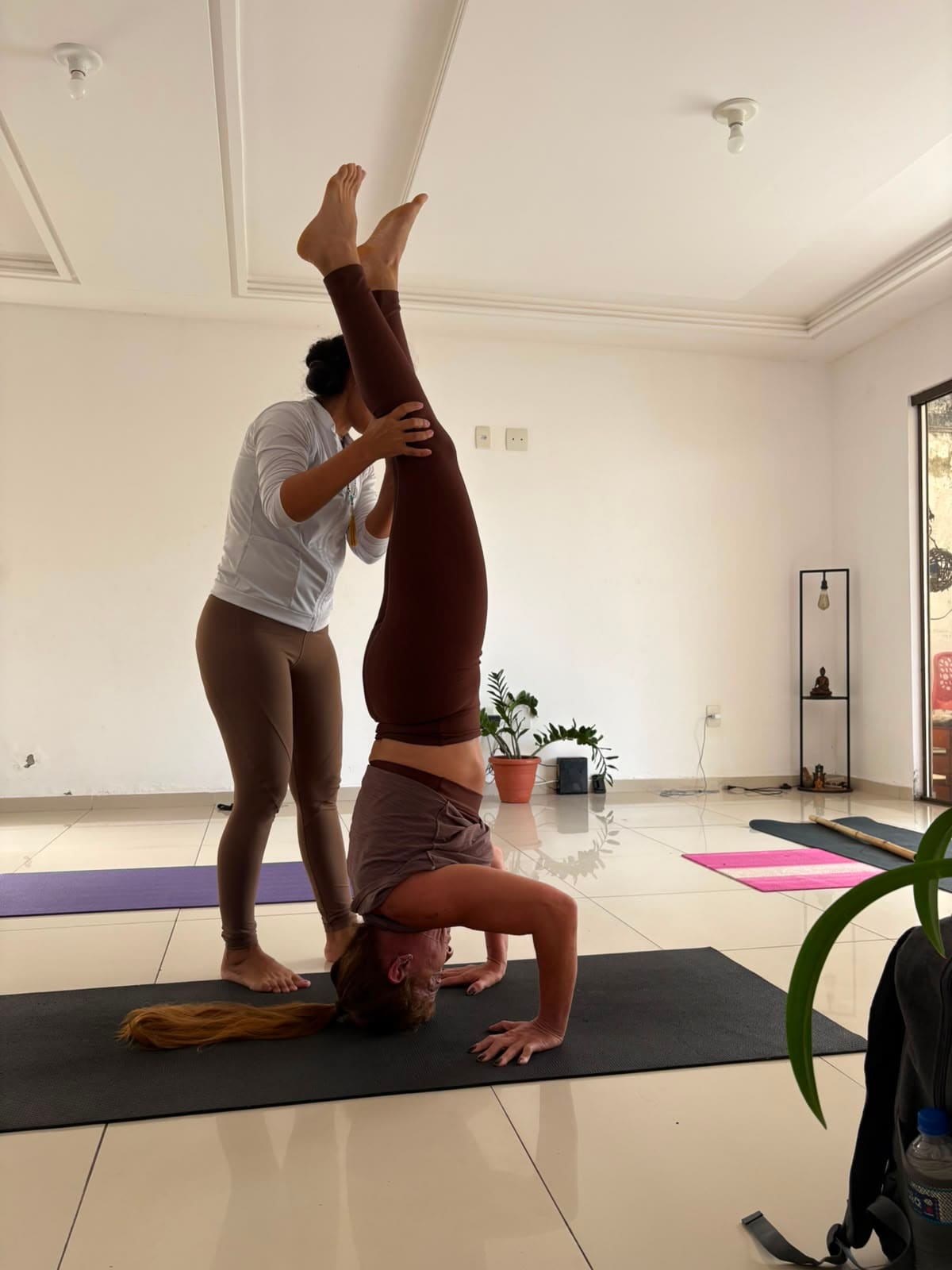 Aula de Yoga na Casa Shanti